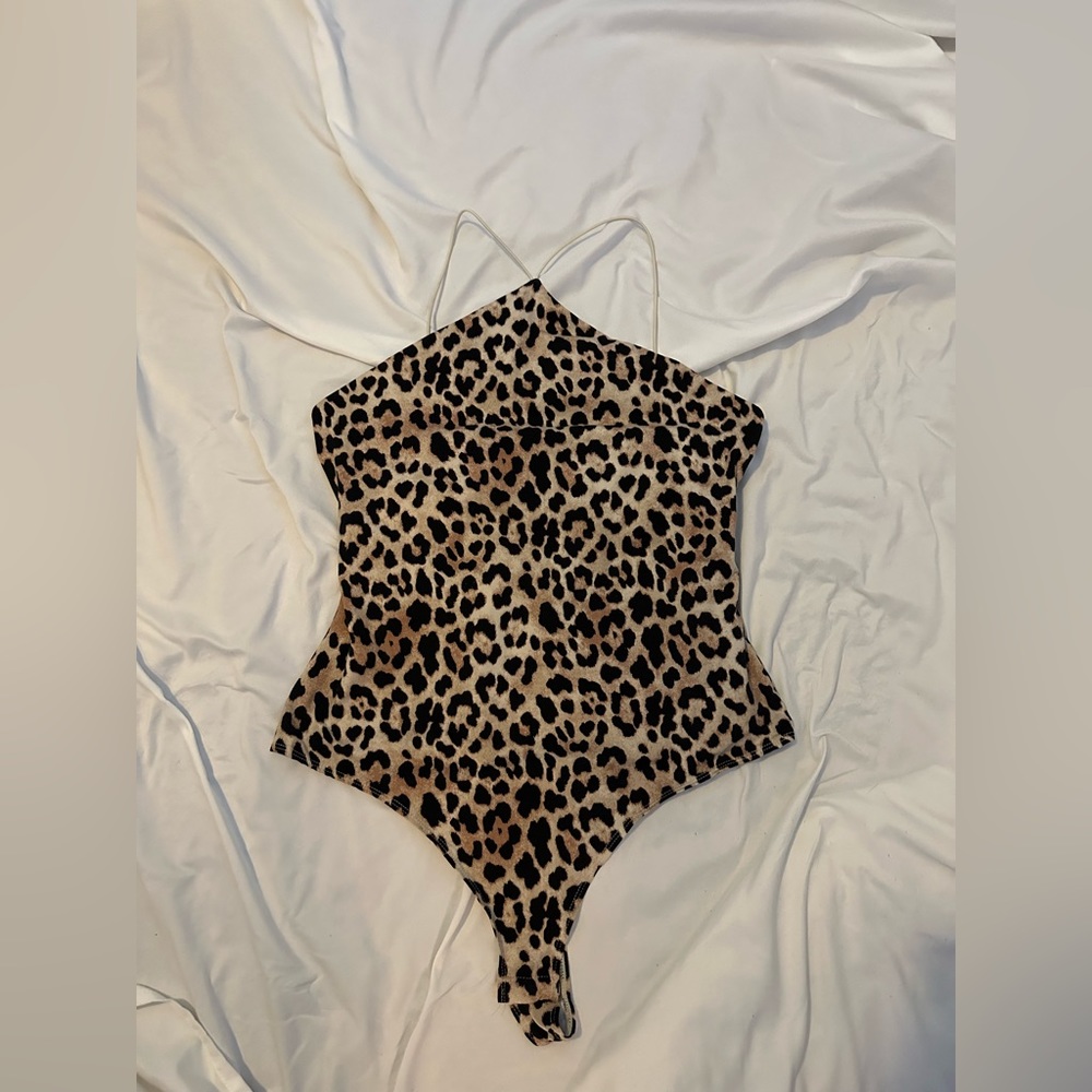 H&M leopard bodysuit